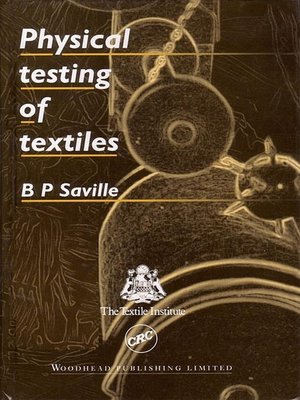 cover image of Physical Testing of Textiles